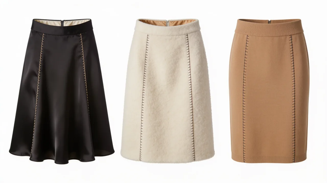 Как фасон юбки определяет выбор ткани и качество пошива